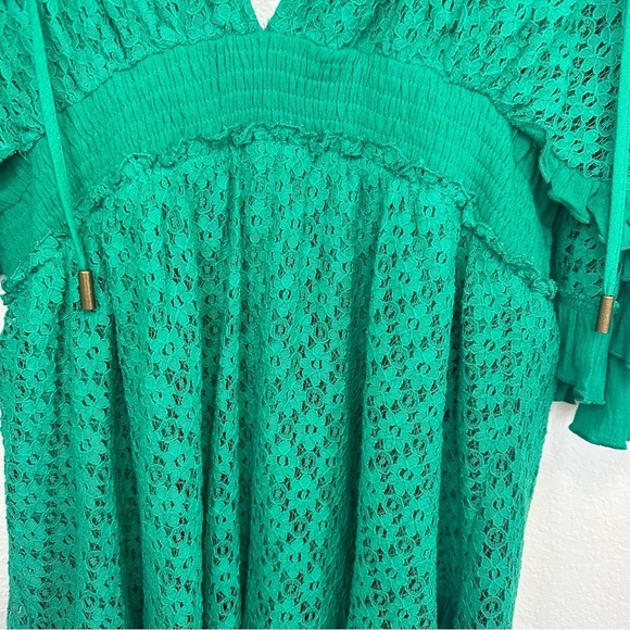 BIBI Green Island Beauty Romper Green 1X - Picture 10 of 16